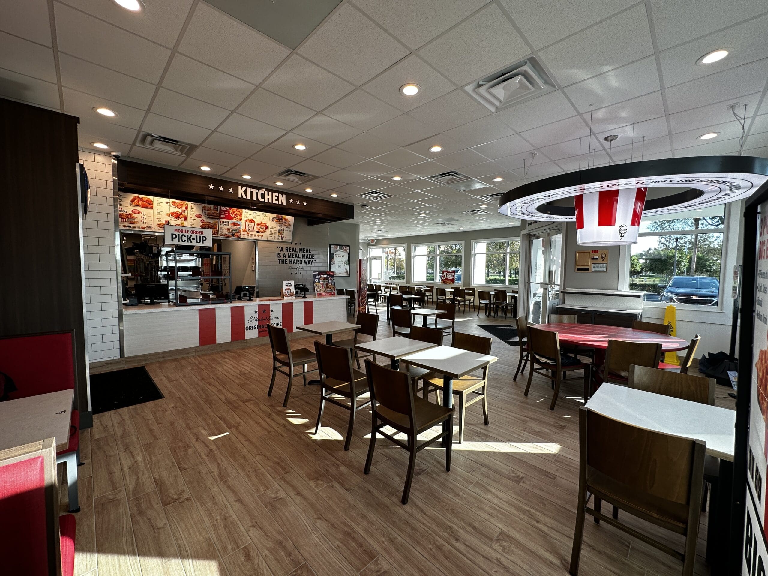 Image of the KFC in Homestead, FL after construction.