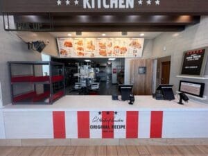 Image of the KFC in North Port, FL after construction.