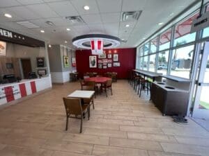 Image of the KFC in North Port, FL after construction.