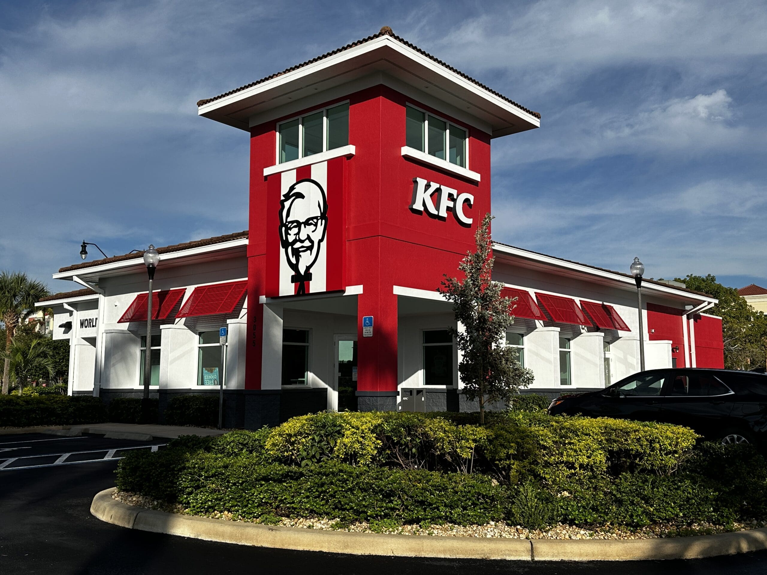 Image of the KFC in Homestead, FL after construction.