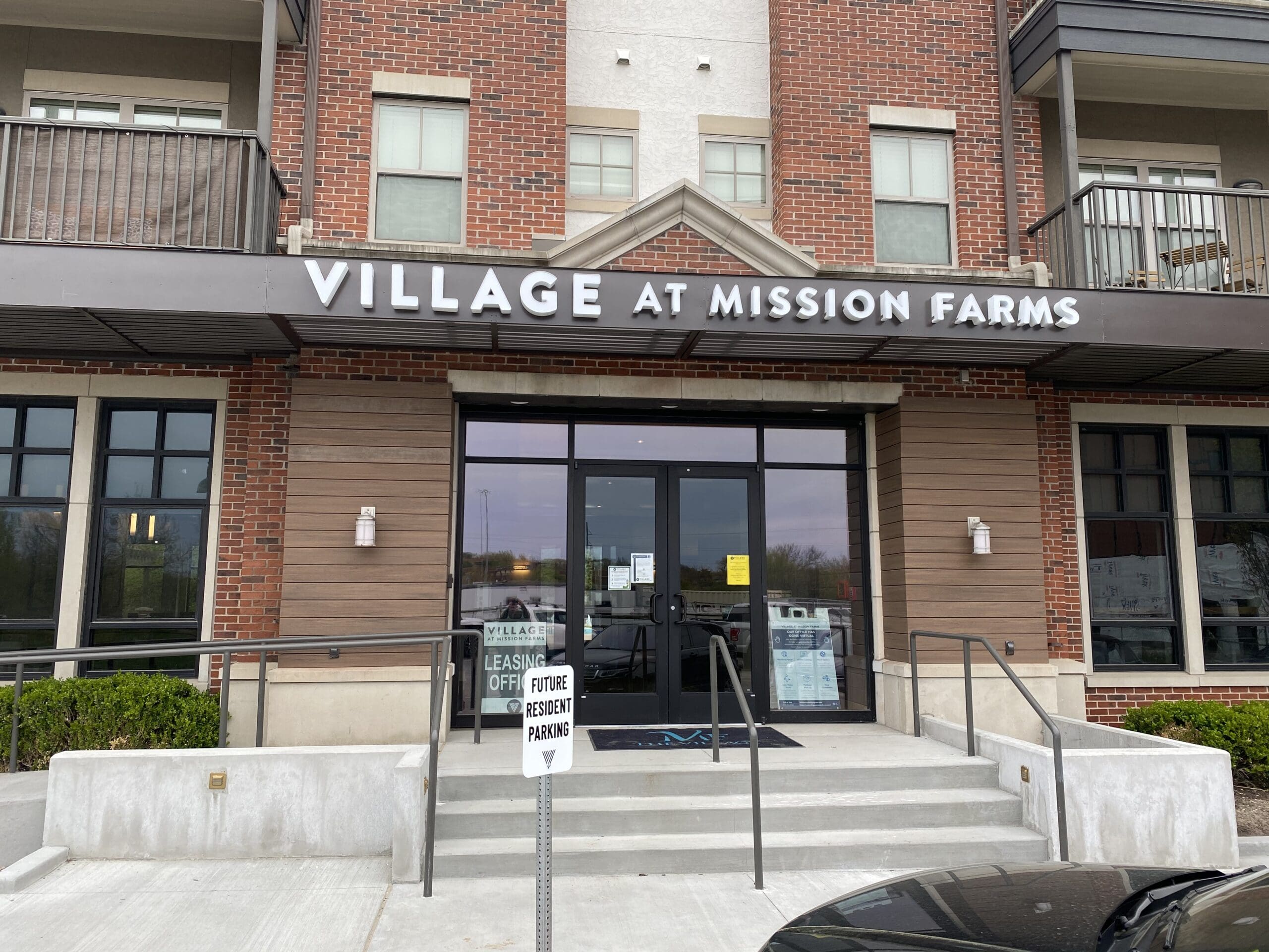 Image of Villages at Mission Farms in Overland Park, KS after construction.