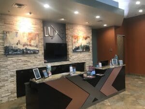 Image of Massage Luxe in Leawood, KS after construction.