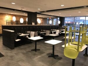 Image of Lark Burger in Kansas City, MO after construction.