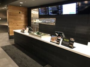 Image of Lark Burger in Kansas City, MO after construction.
