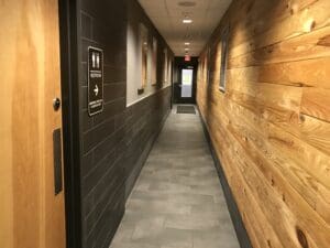 Image of Lark Burger in Kansas City, MO after construction.