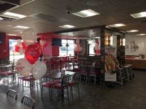 Image of Arby’s Restaurant, Tulsa, OK after construction.