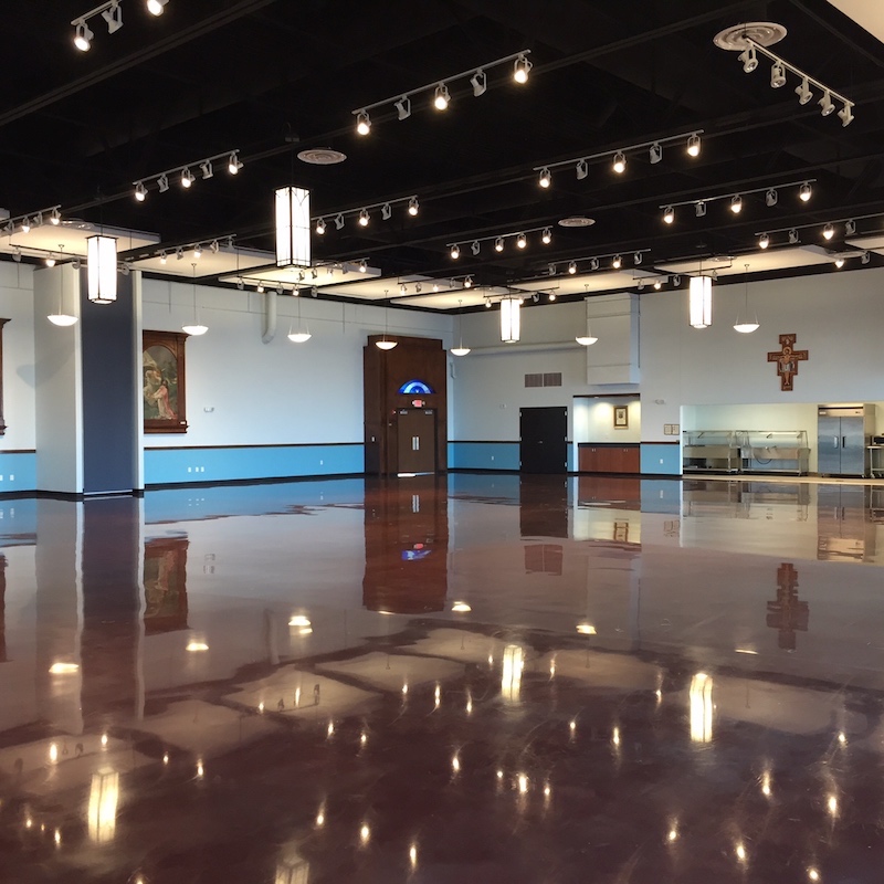 Image of Devine Mercy Parrish Center, Gardner, KS after construction.