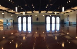 Image of Devine Mercy Parrish Center, Gardner, KS after construction.
