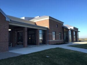 Image of Devine Mercy Parrish Center, Gardner, KS after construction.