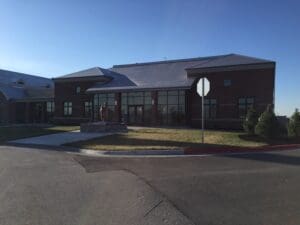 Image of Devine Mercy Parrish Center, Gardner, KS after construction.
