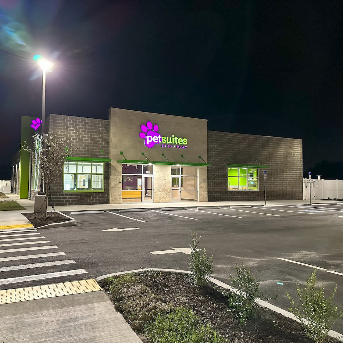 Image of Pet Suites after construction.